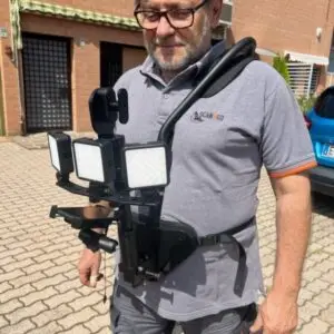 SUPPORT D'EPAULE BLKGO AVEC LUMIERE LED