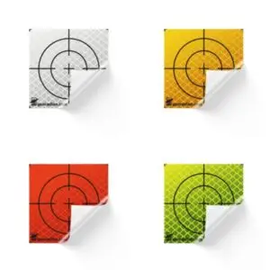 GEORADIAN CIBLES 20 x 20 MM RETRO LOT DE 100