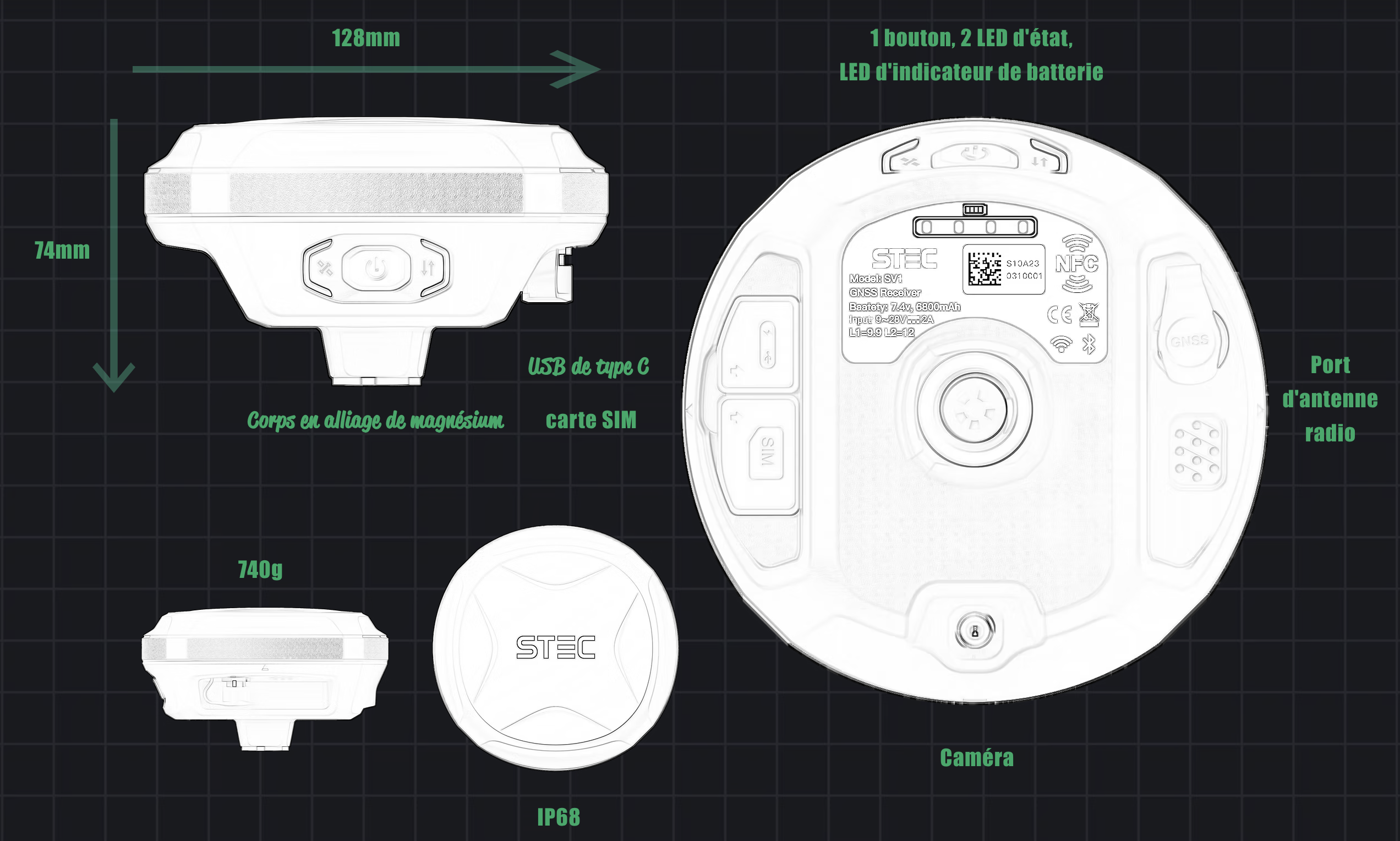 STEC SX GNSS IMU CAMERA LASER – Image 2